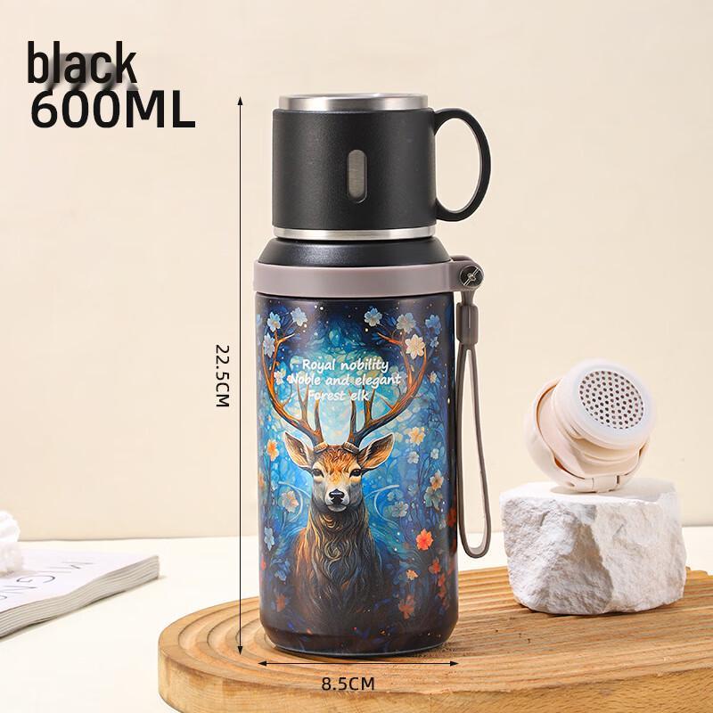 Термос с утолщенным заварником из нержавеющей стали