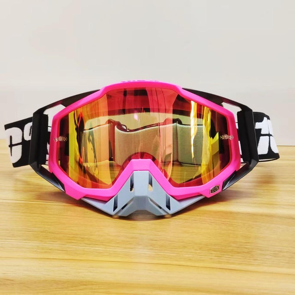 Outdoor Riding Goggles Motorcycle Off-road Dust-proof Glasses Color-changing Sports Windproof Ski Goggles