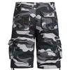 Men's Summer Multi-Pocket Cargo Shorts Men's Casual Fashion Color Loose Cargo Shorts