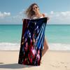 1pc Transformers2 Beach Towel, Comfortable and Thick, and Swimming/Bath/Picnic/Camping Towel, Suitable for Seaside Beaches