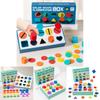 Wooden Shape Sorting Box Educational Toy For Kids With Bright Colors And Cognitive Development