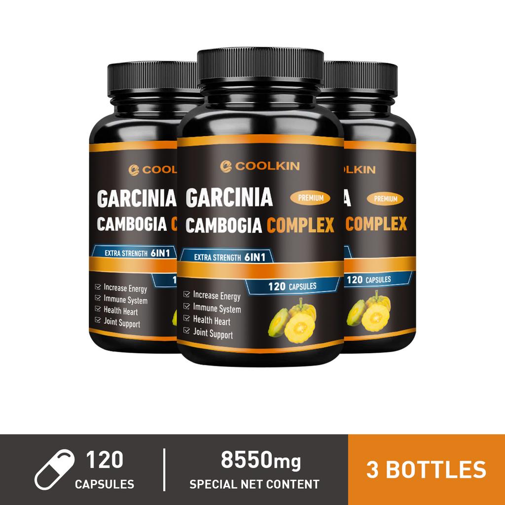 6-in-1 Garcinia Cambogia Potent Supplement, Gentle and Easily Absorbed, Suitable for Both Men and Women