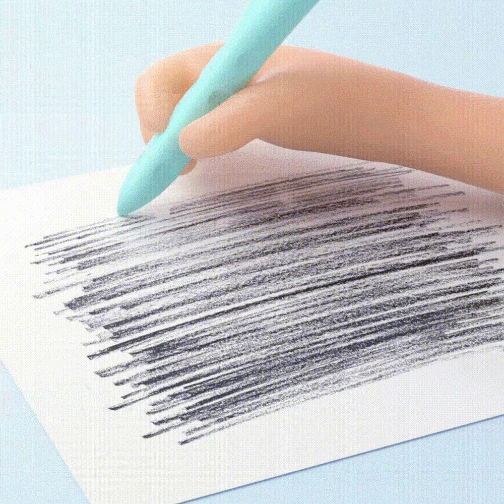 Students Stationery Children Pen Shape Traceless Eraser Pencil Eraser Hole Eraser Dustless Eraser