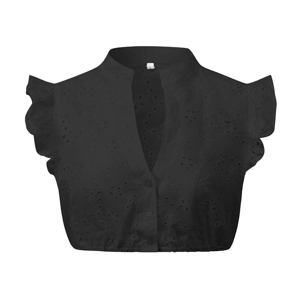 Women's Beer Festival Regular Bottoming Lace Stitching Small Shirt Top