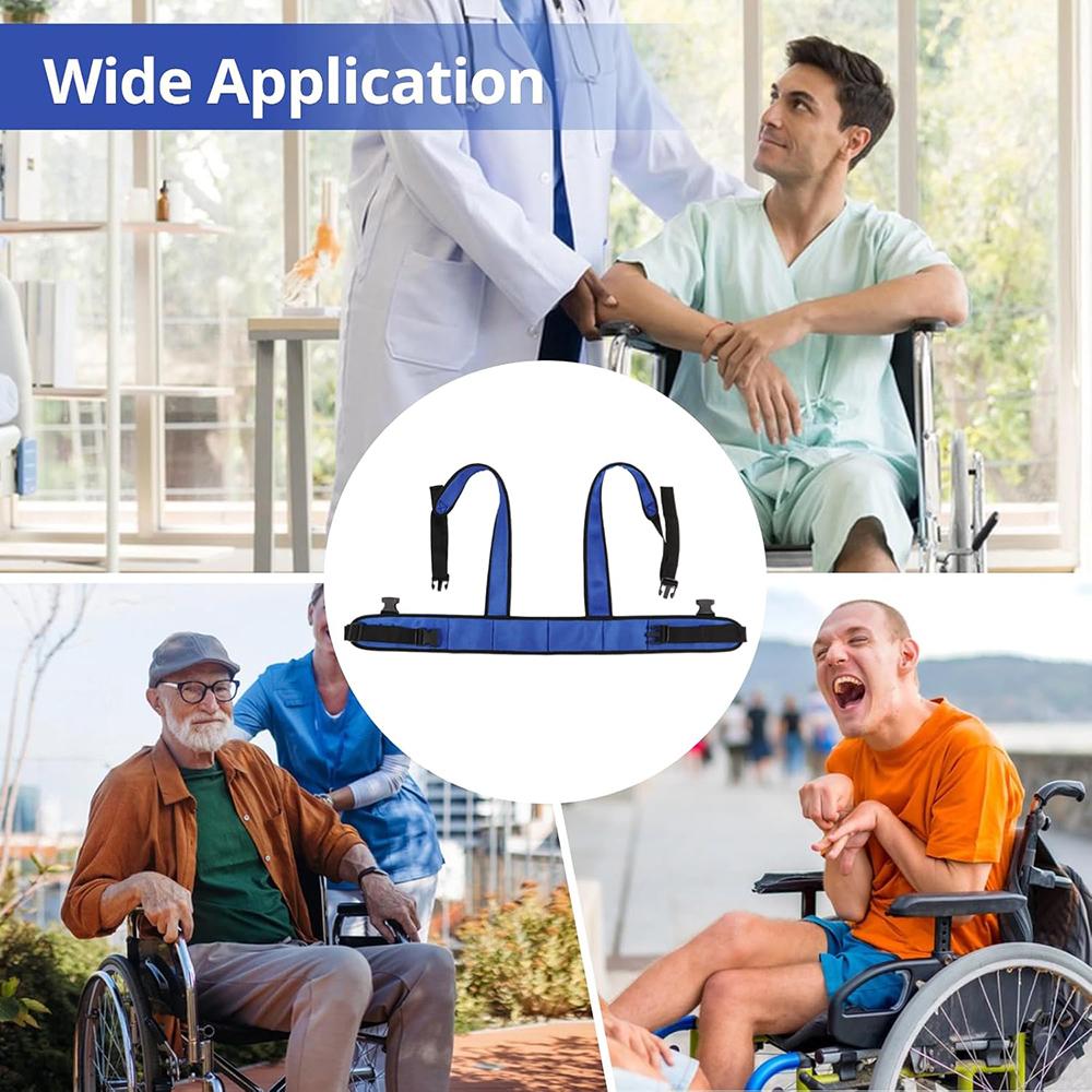 Wheelchair Waist Strap Belt Breathable Elderly Wheelchair Anti-Fall Azimuth Support Fixing Straps Nursing Band For Elderly