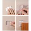Pack of 6 Self Adhesive Wall Protectors Clear Square Pads Easy to Install Silicone Guards Absorb Shocks & Protect Wall