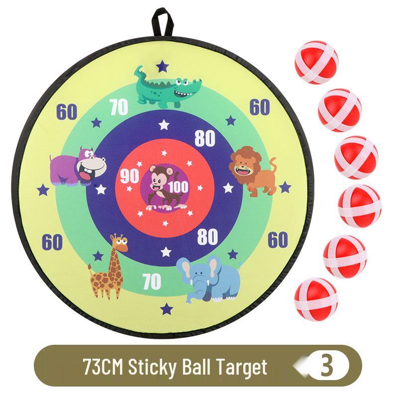 Children's Outdoor Sticky Ball Dartboard Game Set