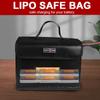 Fireproof Waterproof Battery Bag Lipo Safe Charging Bag Protection Pouch for Storage with Invisable