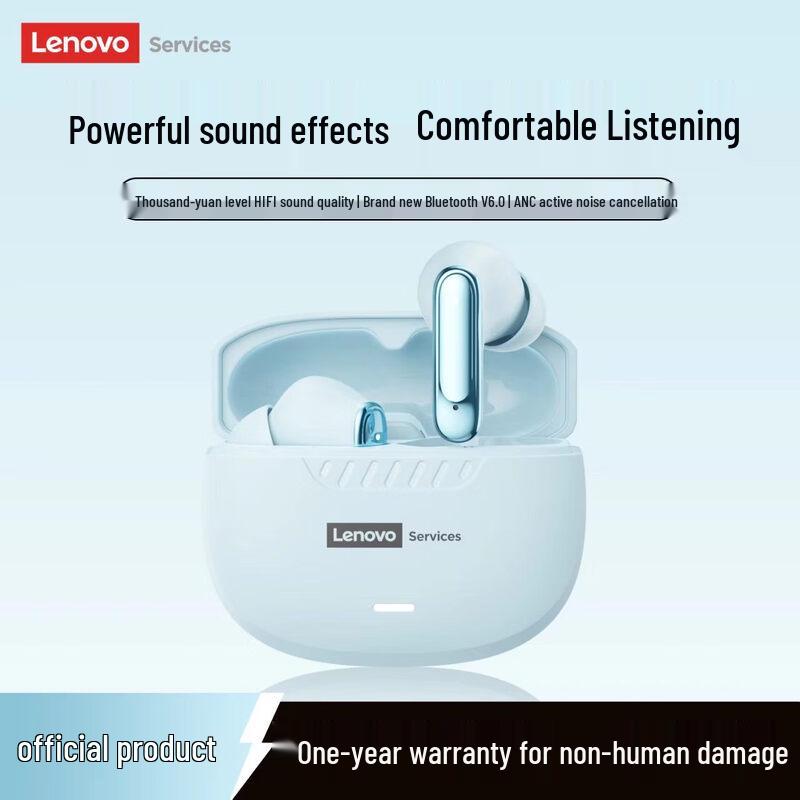 Lenovo LE217 ANC True Wireless Bluetooth Earbuds