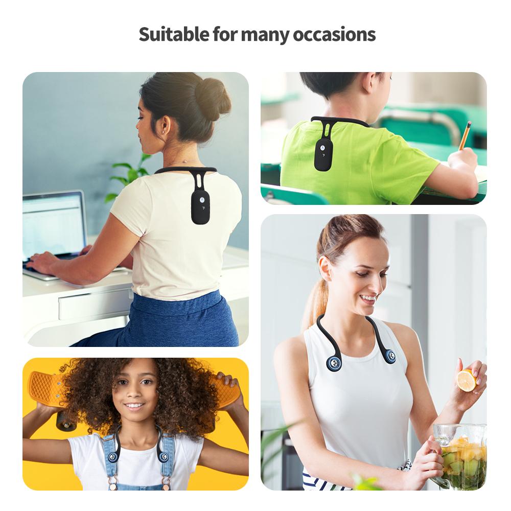 Smart Back Posture Corrector For Adults Kids Anti-Humpback Clavicle Spine Brace Back Support Belt Trainer Vibration Reminder