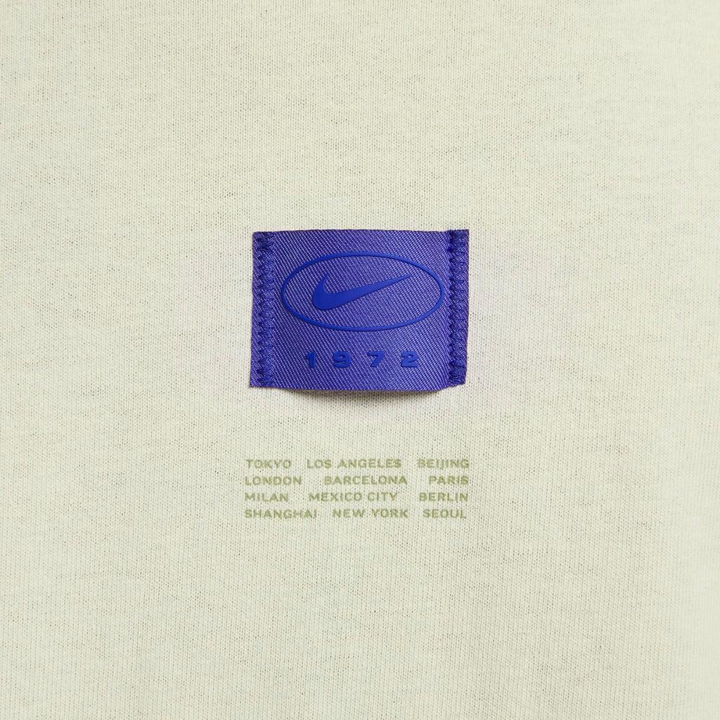 Nike Nsw Tee M90 Oc Lbr Sega Minimalist Logo Comfortable Crew Neck Short Sleeve T-Shirt Men Tops Khaki FZ5393-104