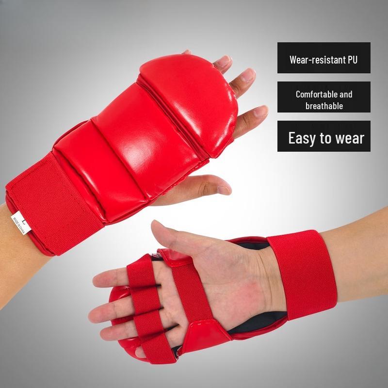 Longchan Segmented Martial Arts Sparring Gloves
