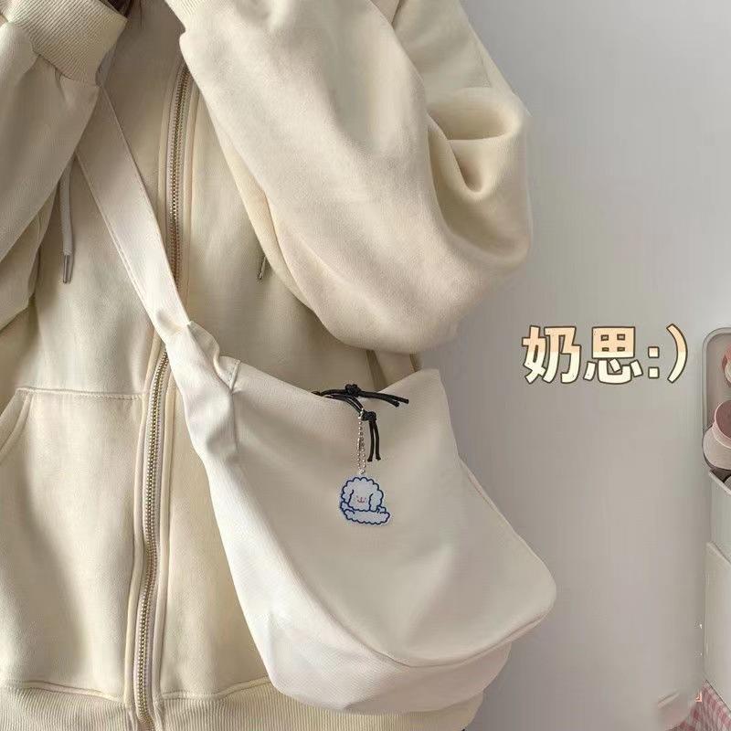 Stylish, simple and versatile, daily trend candy color, new women's shoulder messenger bag
