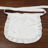 Maid Cosplay Schürze Weiß Rüschen Halbschürze Küchenkostüm Mädchen Taillenschürze für Cosplay Event Kostümparty Themenparty Accessoire