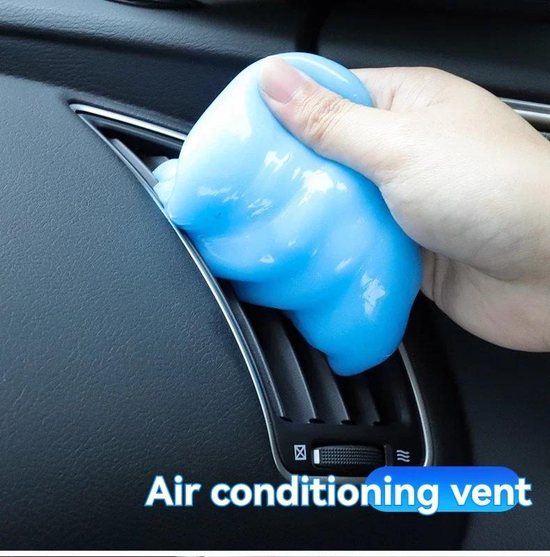 ISGTDRM Car Cleaning Gel Duster to Removes Interior Dust Air Vent Outlet Dashboard Laptop Magic Cleaning Tool Wash Mud Remover