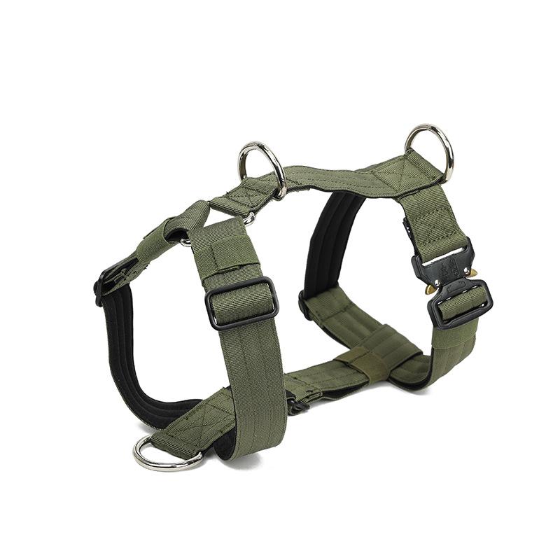 Cross-Border Tactical Vest for Medium & Large Dogs - Harness Style Pet Clothing for Outdoor Activities