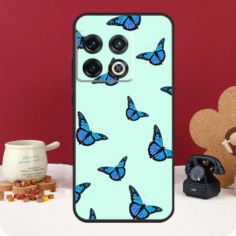 Cute Butterfly Cover For OnePlus 13 12 11 13R 12R 10 Pro 8T 10T OnePlus Nord CE 4 3 2 Lite N30 N20 N10 Case