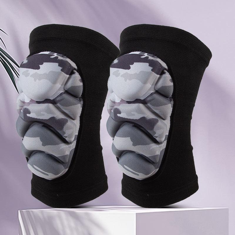 

Sports Outdoor Thickened Sponge Knee Pads Volleyball Riding Dance Roller Skating Anti Fall Anti Collision Turtle Shell Knee Pads XL