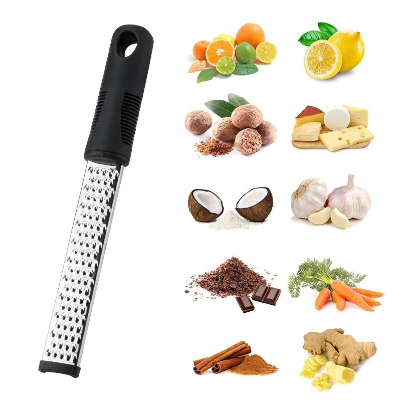 30cm Stainless Steel Peel Lemon Cheese Vegetable Manual Grater Peeler Sharp Blade Choppable Cheese Kitchen Tools