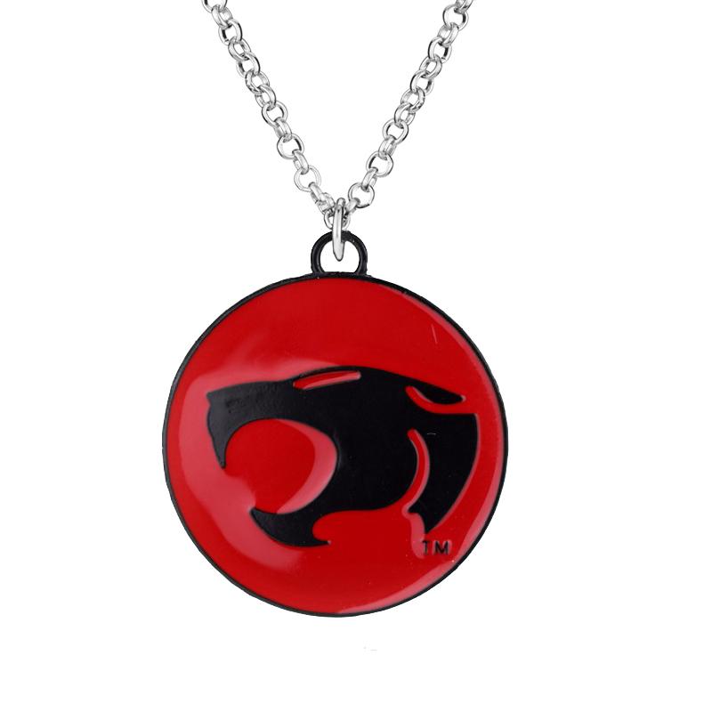 

Аніме Thundercats намисто Lion Mark логотип кулон намисто фільм ювелірні вироби для жінок чоловіків нашийник ланцюжок дитяча іграшка подарунок