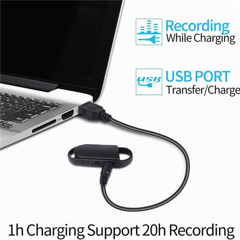 Mini Best Rec Voice Recorder 8GB Metal Casing Keychain Voice Recorder