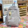 Schoolbag New Japanese Ins Fresh and Sweet Candy Color Backpack for Junior and High School Girls Solid Color Simple Large-capacity Backpack