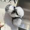 Real Rex Rabbit Hair Small Grab Clip Female Autumn and Winter Hairy Back Head Disc Claw Internet Celebrity Shark Clip Headgear Hairpin