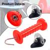 Electric Fence Gate Handle Insulated Handles with Spring, for Farm Supply
