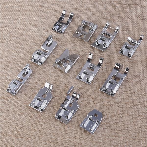 Calcador de máquina de costura, 32 peças, conjunto de pés domésticos, trava infantil, nova casa, janome