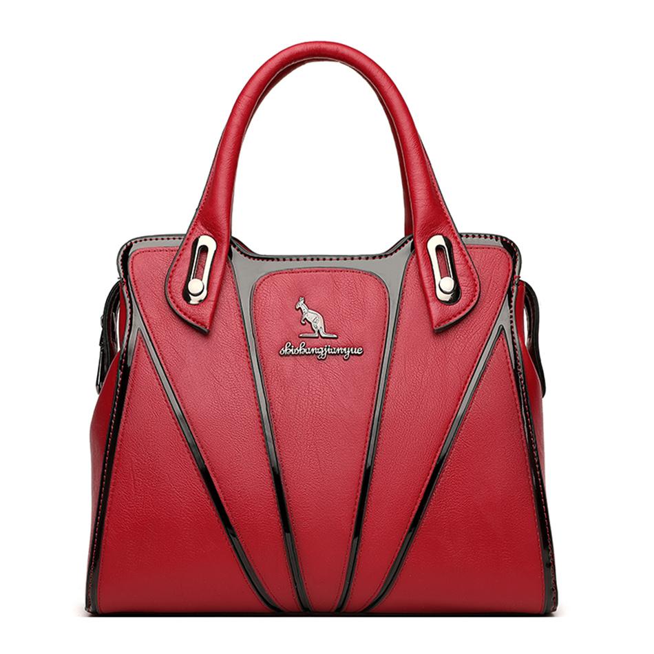 

Elegant Top-Handle Handbags Luxury Designer Shoulder Crossbody Bag for Women 2026 Fashion Messenger Bag Large Capacity Handbags красный