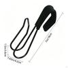 Portable Golf Ball Clip Metal Wire Frame Clipputting Holder Padded Grip