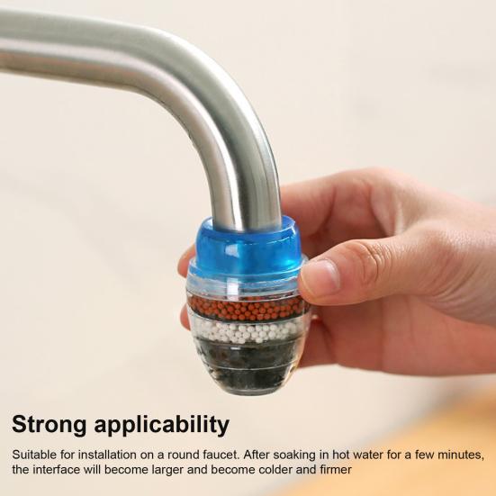 Accesorio para el hogar Filtro de agua del grifo duradero de 5 etapas a prueba de fugas
