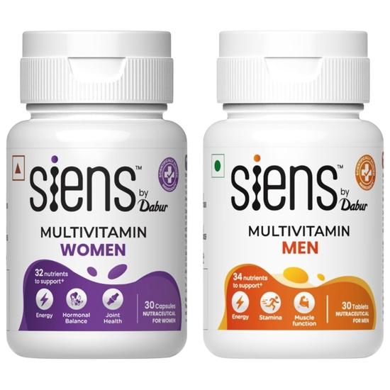 

Siens Daily Vitamins women + men 30 Caps Combo