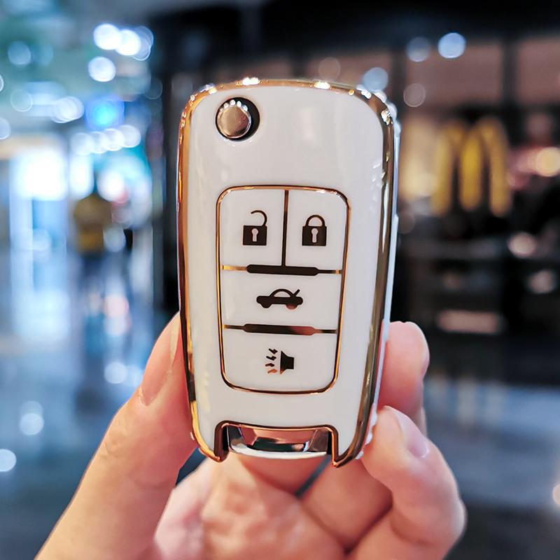 New Tpu Car Key Cases Cover For Buick For Chevrolet Cruze Aveo Trax Sail Malibu Opel Astra Corsa Meriva Zafira Vauxhall Antara J