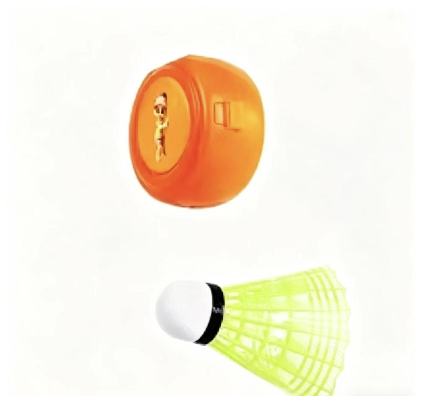 Automatic Badminton Trainer Solo Practice Rebounder Retractable with Adjustable Speed for All Skill Levels Home Office Use