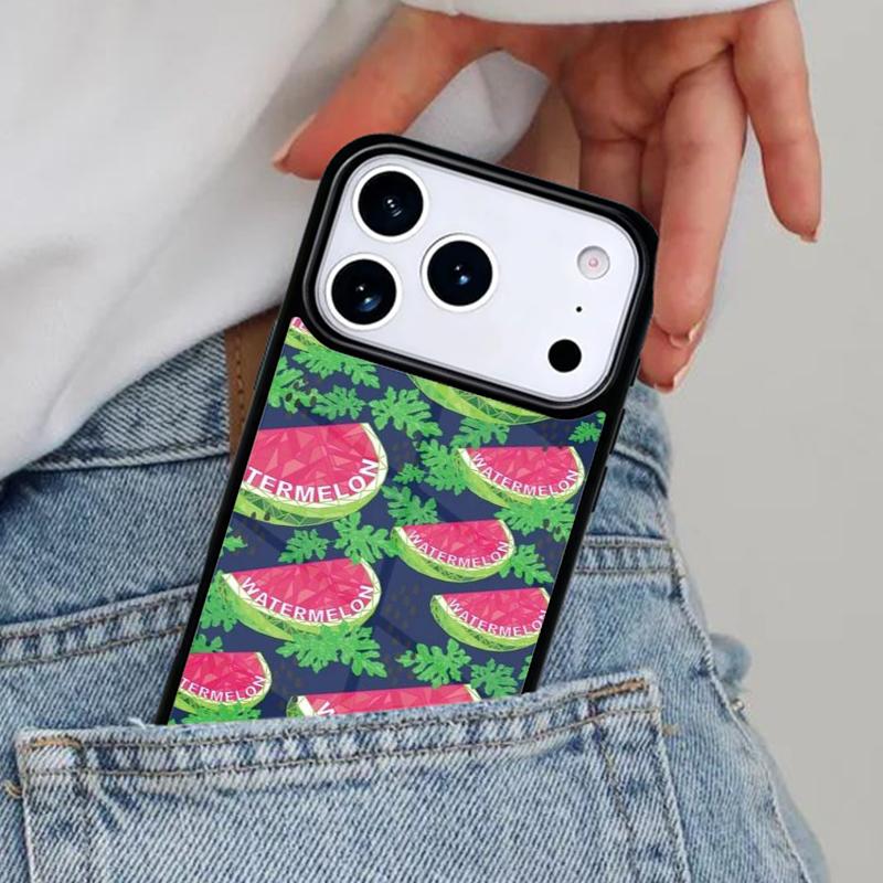 

Милый летний фруктовый чехол-арбуз для iPhone 16e 15 14 13 12 17 Pro Max Plus Air 17pro Чехол iPhone 14