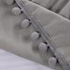 New Polyester Bed Skirt Removable Elastic Bed Ruffles Bed Side Decorations Solid Color Bed Side Skirt Home