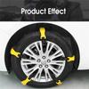 10PCS Universal Winter Snow Mud Anti-skid Tire Chains Tendon for Car Sedan SUV Trucks Snow Tire Chains