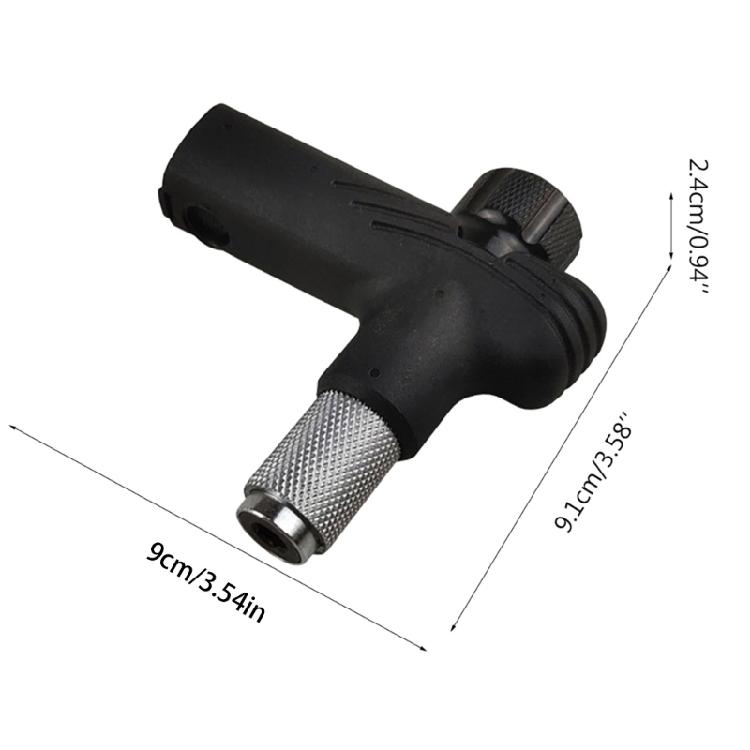 Bicycle Adjustable Torque Driver , Includes 3, 4, 5 Mm Hex, T25 Tool Bits