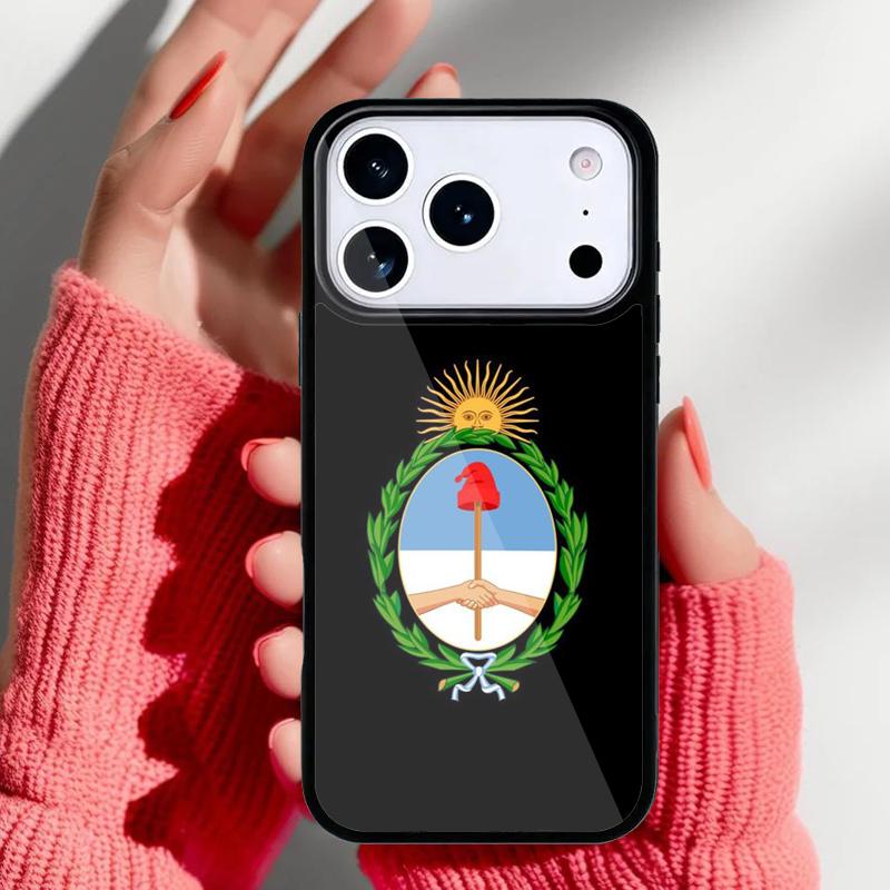 Argentinien Flagge Handyhülle für iPhone 17 16 15 14 13 Pro Max Rückabdeckung für 12 11 Pro Hülle