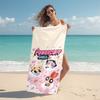 1Pc Powerpuff Girls Adventure Beach Towel Microfiber Beach Towel Thin Absorbent For Beach Swimming Yoga Bath Sports 0917297
