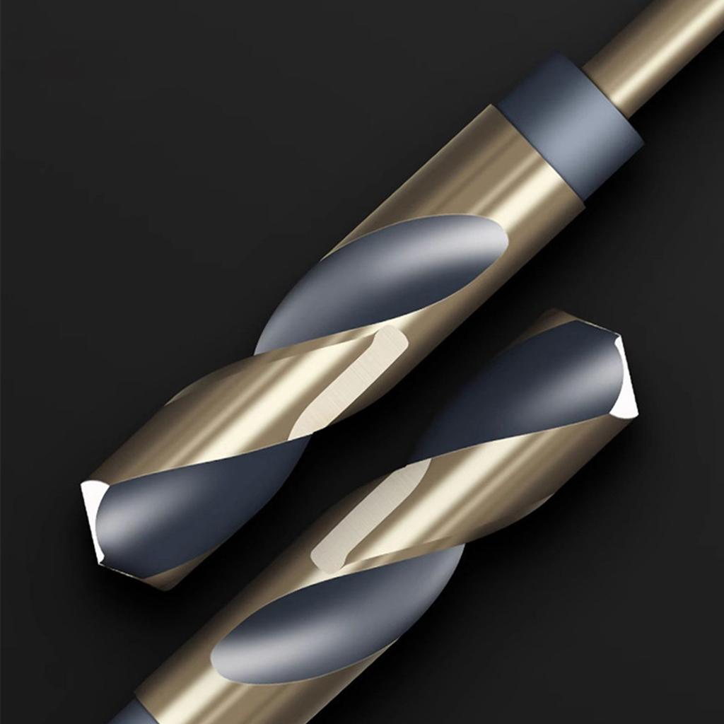 Round Shank Reduced Twist Drill Bits Cobalt HSS Hole Cutter Drilling Tool For Wood Iron Stainless Steel Aluminum Metal