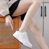 Wear-resistant Little White Shoes Women's New Autumn Small Platform Women's Shoes Versatile Commuter Casual Sports Board Shoes