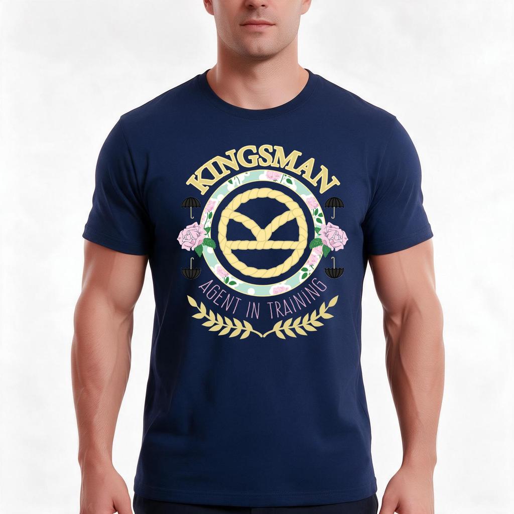 Agent In Training (Colour Version) TShirt Summer Casual Cotton Tee Oversized Streetwear Tops Vintage Graphic Print