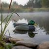 Señuelo de Pato Realista Muy Detallado Diseño 3D de Caza Ánade Flotante para Cazadores Verde