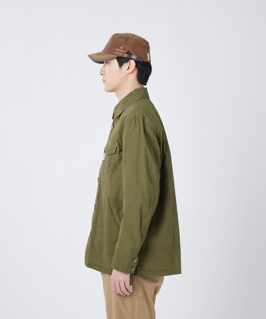 Snow Peak Waxed Cotton Coverall Jacket Outerwear Jacket XXL DARK NAVY SPTL-JK-26SU906 Men's Women's