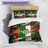 Fotbalové povlečení Real Betis, 3dílná sada, Pohodlné, šetrné k pokožce, Povlak na přikrývku do ložnice