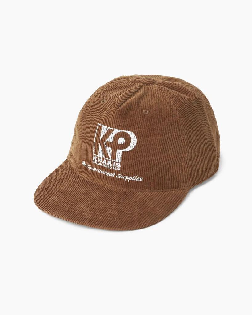 [USED] Chaewon wears a brown corduroy cap in khakis.