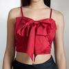 Virgio Women Crop Length Strap Fitted Fit Sweet Heart Top