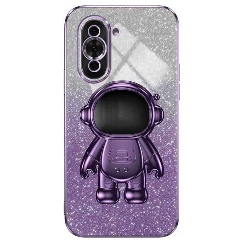 For Huawei nova 10 4G Cellphone Case PC+TPU Astronaut Kickstand Drop-proof Cover